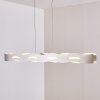 Suspension Nagold LED Nickel mat, 1 lumière