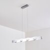 Suspension Nagold LED Nickel mat, 1 lumière