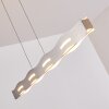 Suspension Nagold LED Nickel mat, 1 lumière