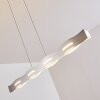 Suspension Nagold LED Nickel mat, 1 lumière