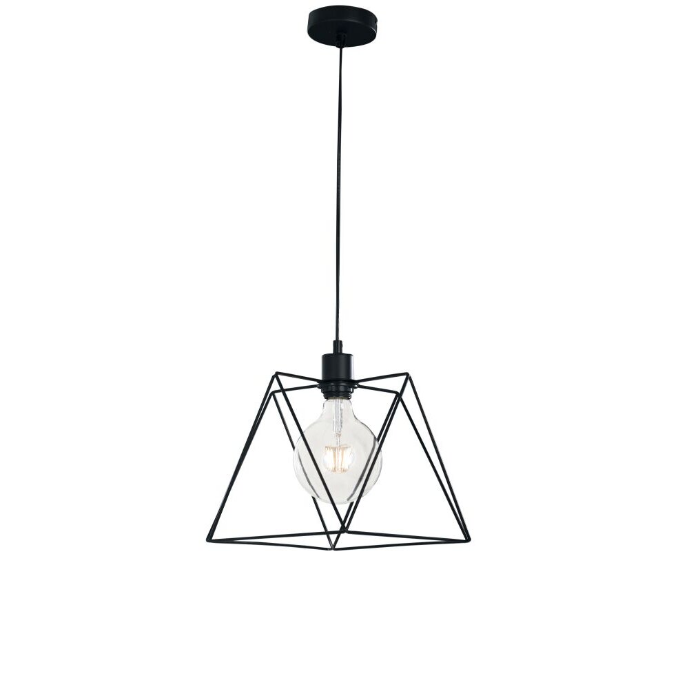 Suspension Lutec SANTANA Noir, 1 lumière main product photo