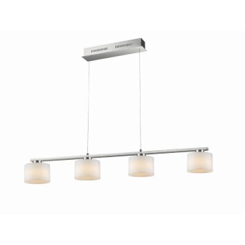 Suspension Trio ALEGRO LED Nickel mat, 4 lumières Suspension Trio ALEGRO LED Nickel mat, 4 lumières