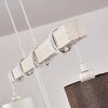 Suspension Barbengo Blanc, 4 lumières