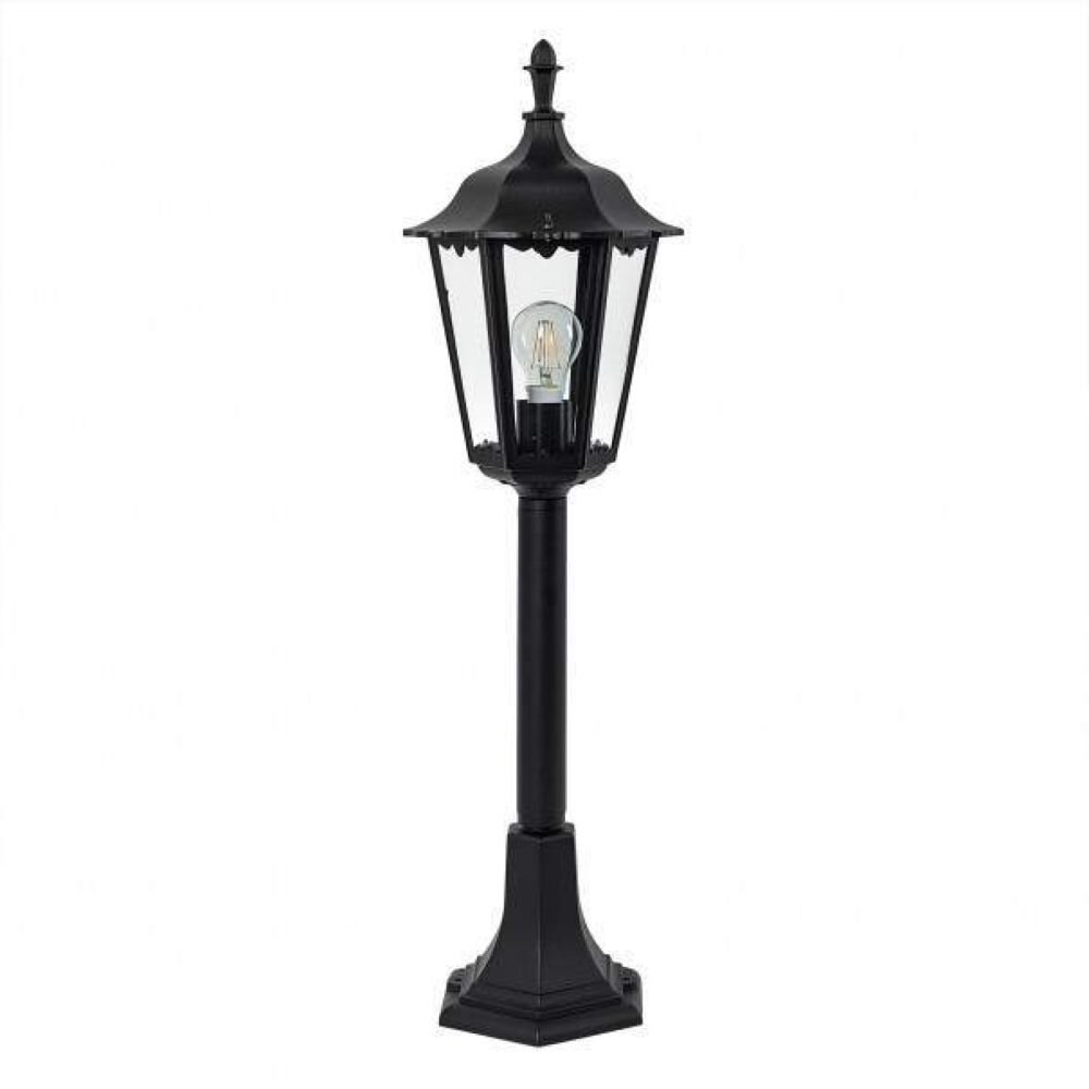 Borne lumineuse KS Verlichting Ancona Noir, 1 lumière main product photo