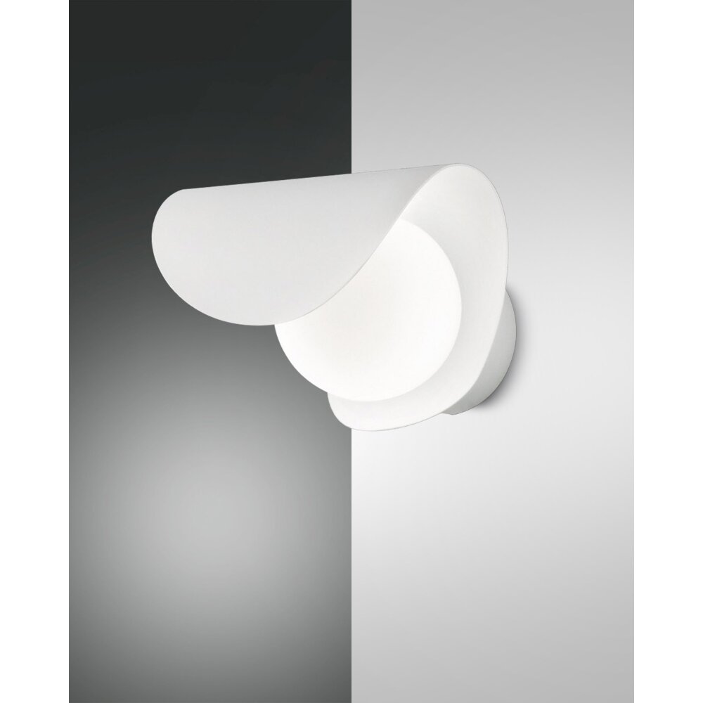 Applique murale Fabas Luce Adria LED Blanc, 1 lumière main product photo