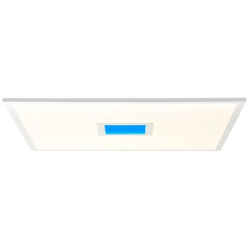 Panneau encastrable Brilliant Odella LED Blanc, 1 lumière, Télécommandes, Changeur de couleurs
