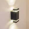 Applique extérieure Lutak LED Anthracite, 2 lumières