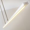 Suspension Masterlight LED Aluminium, Nickel mat, 1 lumière