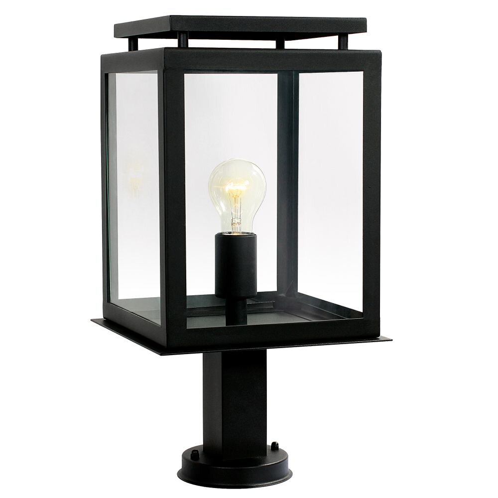Borne lumineuse KS Verlichting De Vecht Noir, 1 lumière main product photo