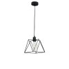 Suspension Lutec SANTANA Noir, 1 lumière