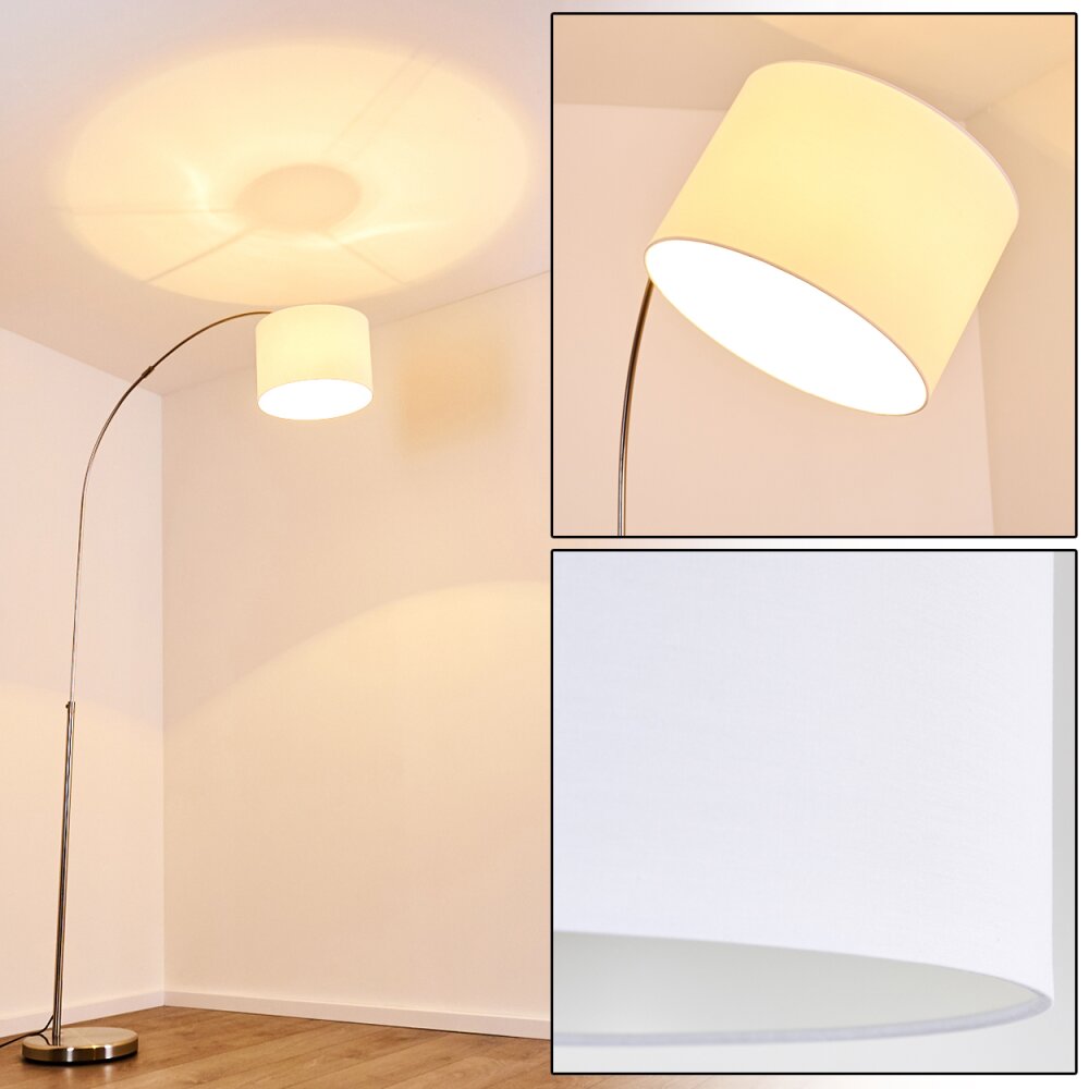 Lampadaire Wiby Nickel mat, 1 lumière main product photo