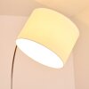 Lampadaire Wiby Nickel mat, 1 lumière