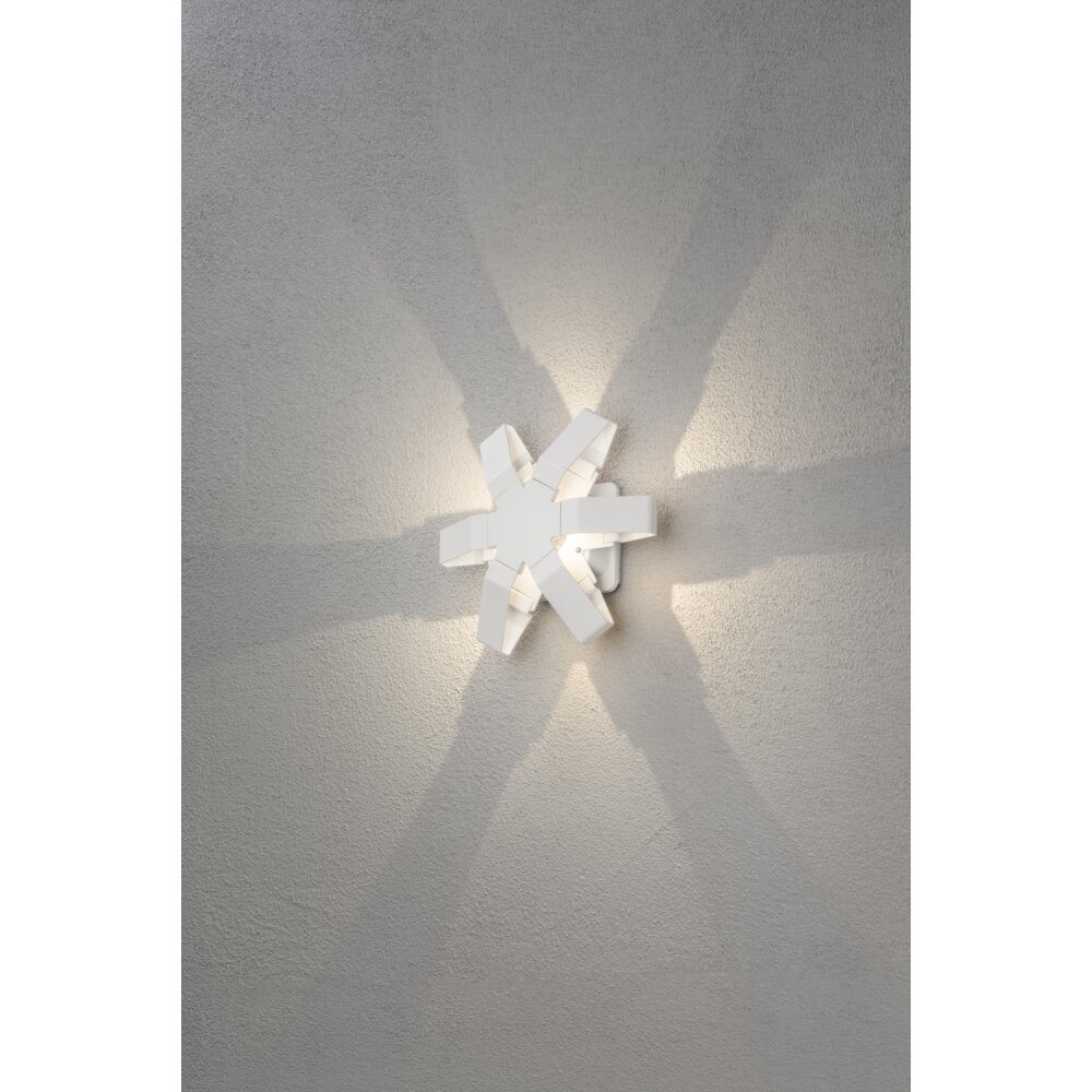 Applique murale Konstsmide Pescara LED Blanc, 1 lumière main product photo