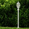 Lampadaire extérieur Lentua Blanc, 1 lumière, Détecteur de mouvement Lampadaire extérieur Lentua Blanc, 1 lumière, Détecteur de mouvement