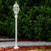 Lampadaire extérieur Lentua Blanc, 1 lumière, Détecteur de mouvement Lampadaire extérieur Lentua Blanc, 1 lumière, Détecteur de mouvement