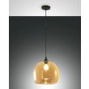 Suspension Fabas Luce Maia Noir, 1 lumière