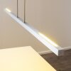 Suspension Masterlight Real LED Aluminium, Nickel mat, 1 lumière