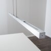 Suspension Masterlight Real LED Aluminium, Nickel mat, 1 lumière