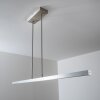 Suspension Masterlight Real LED Aluminium, Nickel mat, 1 lumière