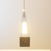 Suspension Masterlight Real LED Aluminium, Nickel mat, 1 lumière