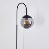 Lampadaire Agropoli Noir, 1 lumière