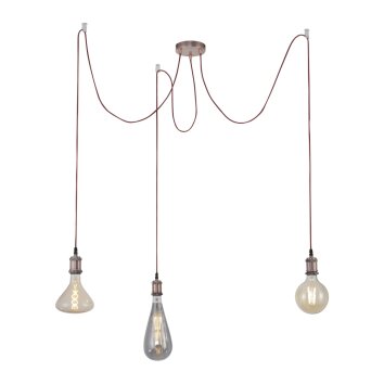 Suspension Leuchten Direkt DIY Cuivre, 3 lumières