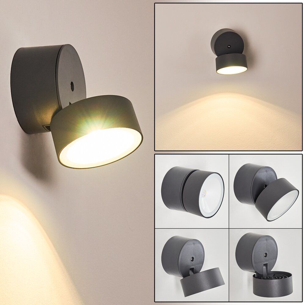 Applique murale d'extérieur Schelde LED Anthracite H3305942