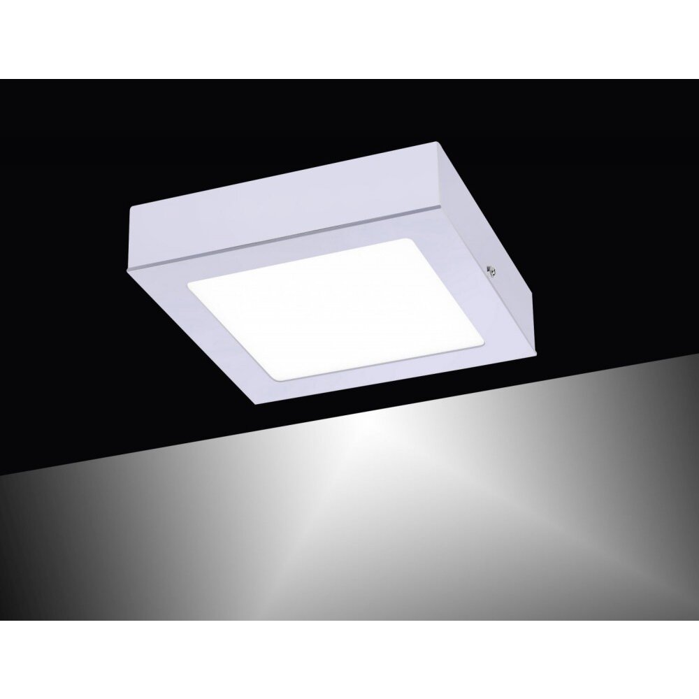 Plafonnier Leuchten-Direkt OSKAR LED Argenté, 1 lumière main product photo
