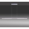 Suspension Paul Neuhaus Q-HENRIK LED Aluminium, 3 lumières, Télécommandes