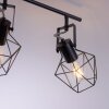 Plafonnier Leuchten-Direkt JARO Bois clair, 4 lumières