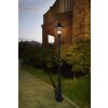 Borne d'extérieur Lutec London LED Noir, 3 lumières