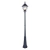 Borne d'extérieur Lutec London LED Noir, 3 lumières