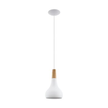 Suspension Eglo SABINAR Blanc, 1 lumière