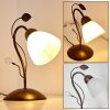 Lampe à poser Peccia Rouille, 1 lumière Lampe à poser Peccia Rouille, 1 lumière