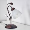 Lampe à poser Peccia Rouille, 1 lumière Lampe à poser Peccia Rouille, 1 lumière