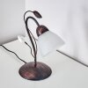 Lampe à poser Peccia Rouille, 1 lumière Lampe à poser Peccia Rouille, 1 lumière