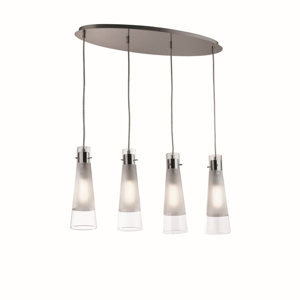 Suspension Ideal Lux KUKY Chrome, 4 lumières main product photo