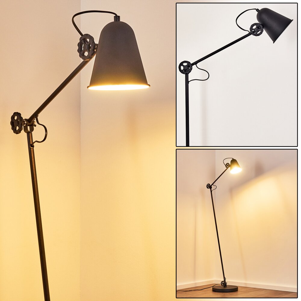 Lampadaire Pany Noir, 1 lumière main product photo
