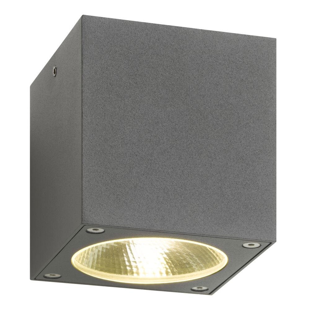 Applique murale d'extérieur LCD Brilon LED Gris, 1 lumière main product photo