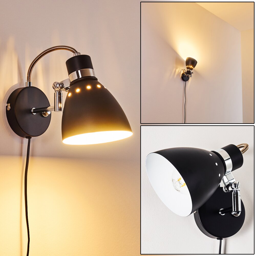 Applique murale Stranderott Noir, 1 lumière main product photo