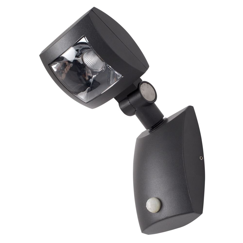 Applique murale KS Verlichting Inspector LED Noir, 1 lumière, Détecteur de mouvement main product photo