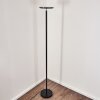 Lampadaire Wonsbek LED Noir, 1 lumière