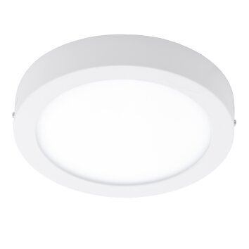 Plafonnier Eglo FUEVA-C LED Blanc, 1 lumière, Télécommandes, Changeur de couleurs