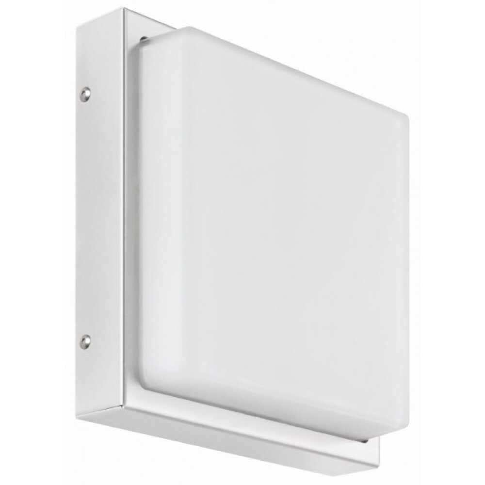 Applique murale LCD Esslingen Acier inoxydable, 2 lumières main product photo
