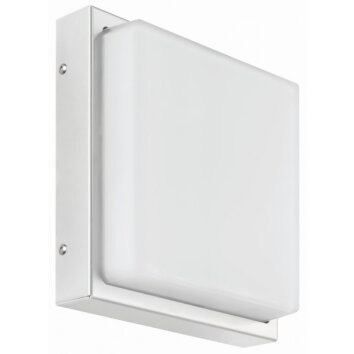 Applique murale LCD Esslingen Acier inoxydable, 2 lumières