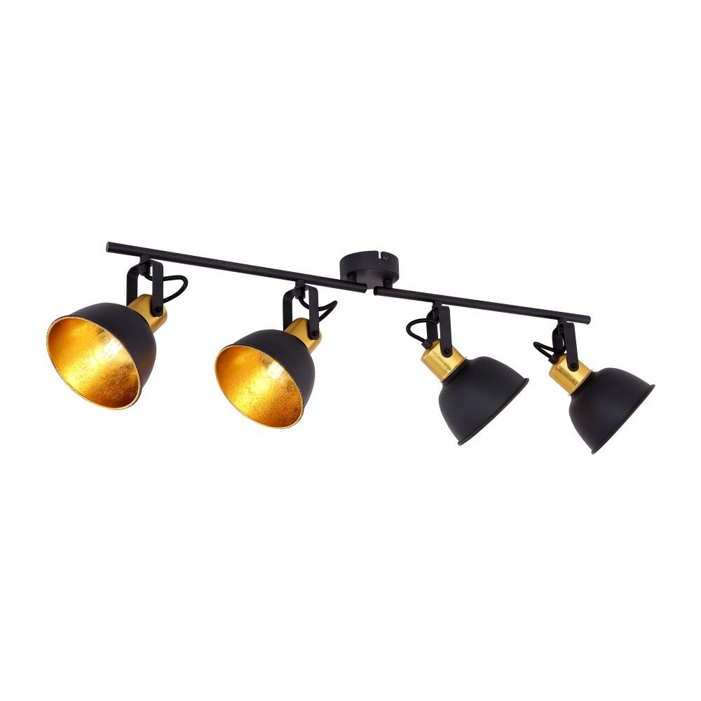 Spot Globo FILLO Noir, 4 lumières main product photo