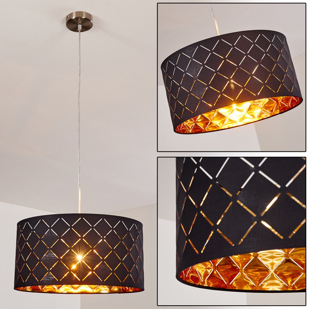 Suspension Meldal Nickel mat, 1 lumière main product photo
