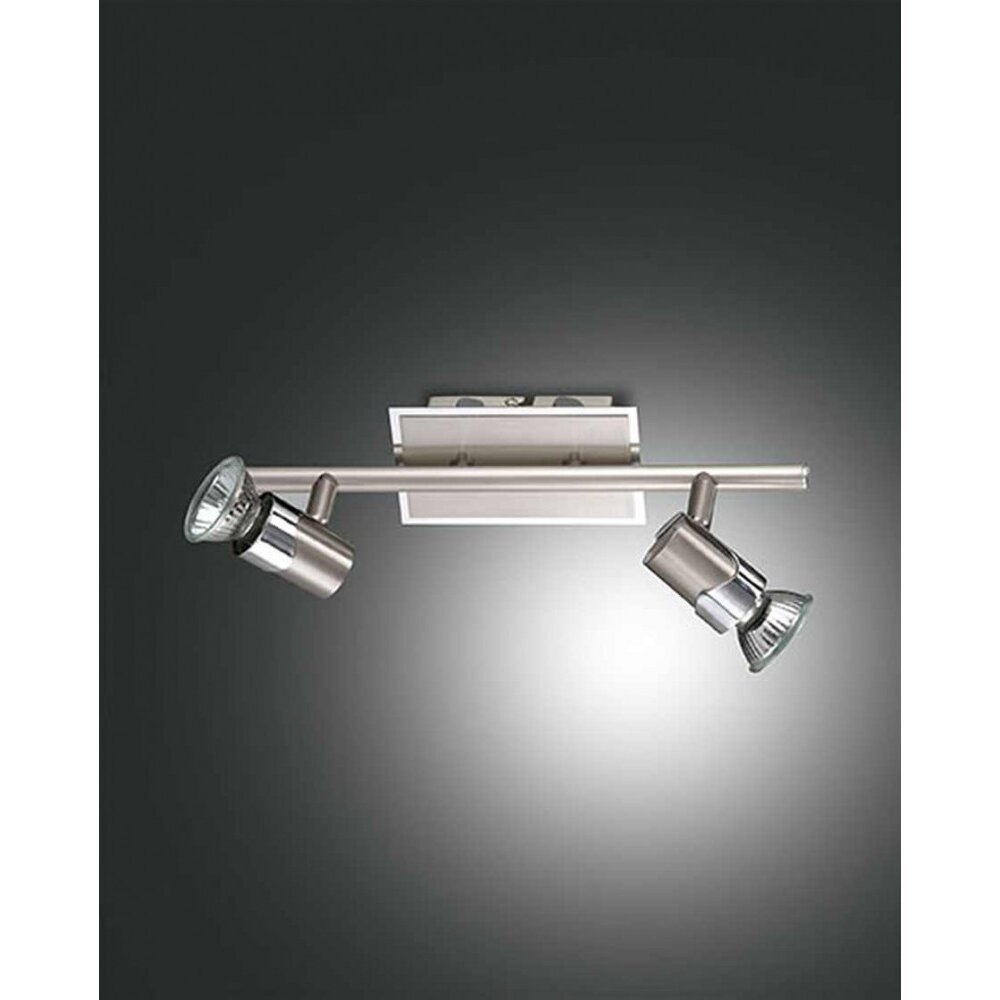 Spot Fabas Luce ALICE Nickel mat, 2 lumières main product photo