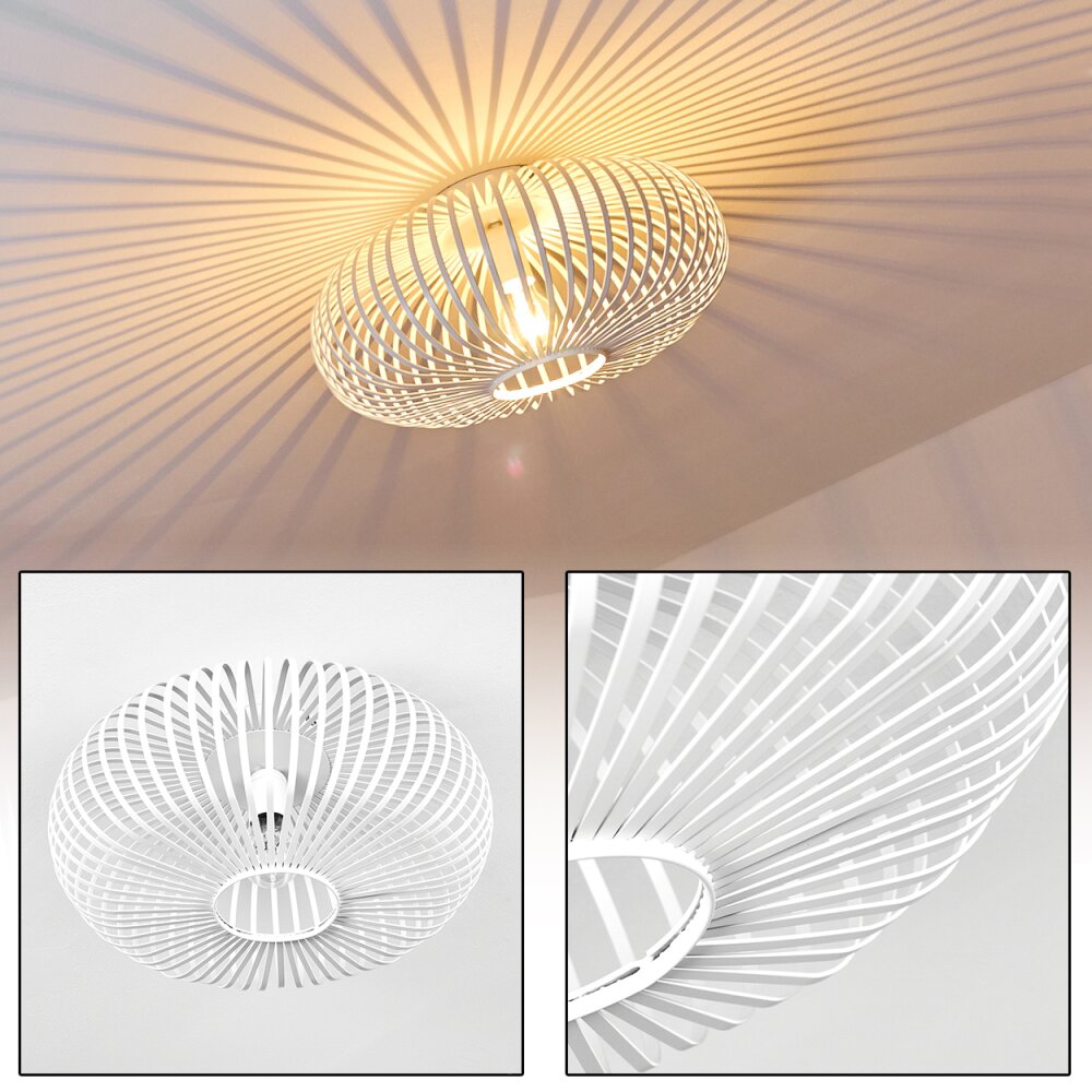 Plafonnier Lepa Blanc, 1 lumière main product photo