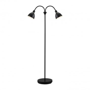 Lampadaire Nordlux RAY Noir, 2 lumières